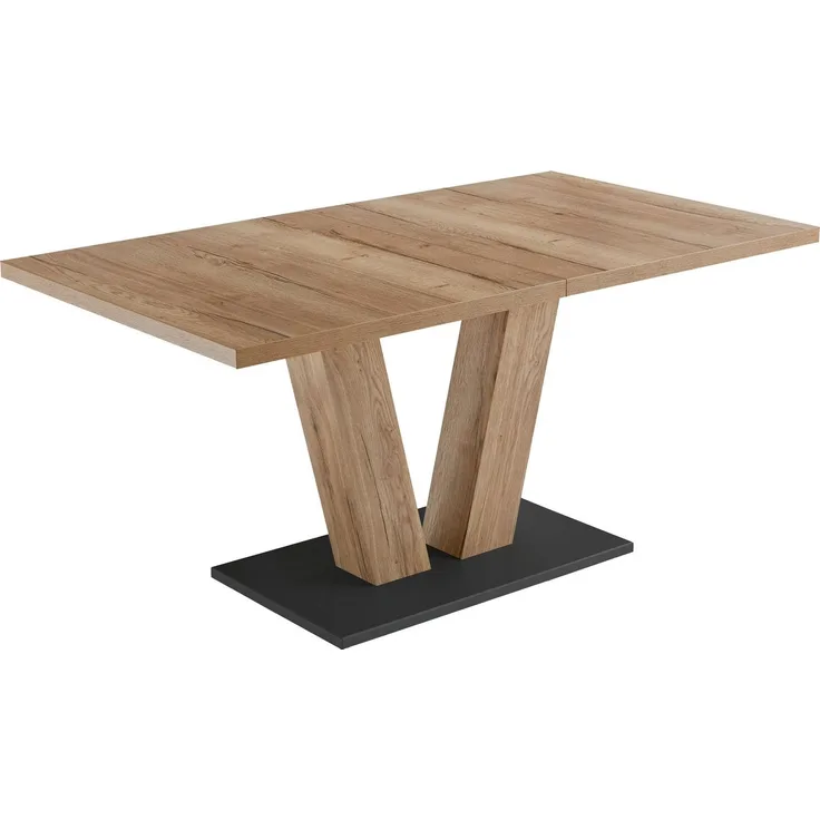 NIEHOFF SITZMÖBEL Esstisch Multi Decor, Synchronauszug, 2 Einlegeplatten, Höhe 76