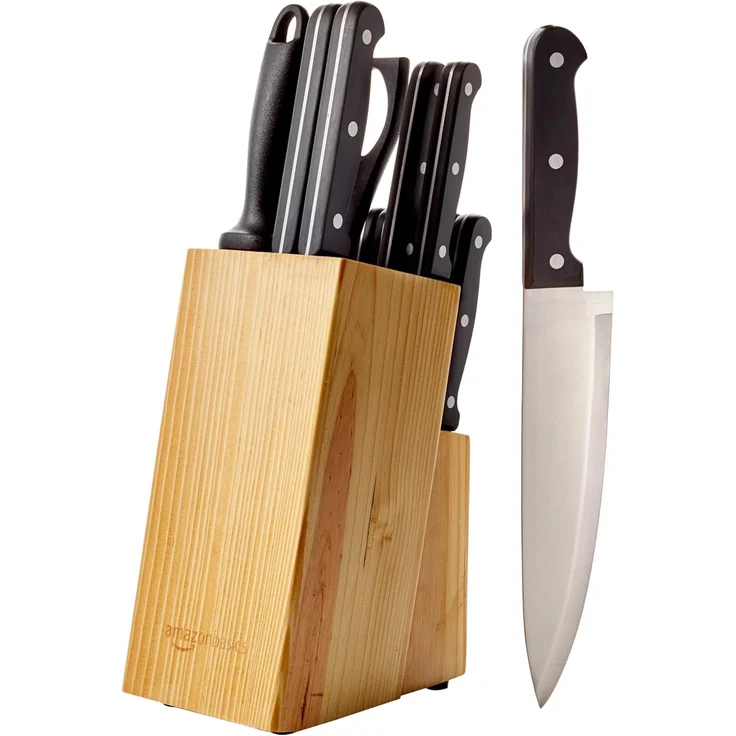 AmazonBasics Messerblock, 14-teiliges Set – Bild 1