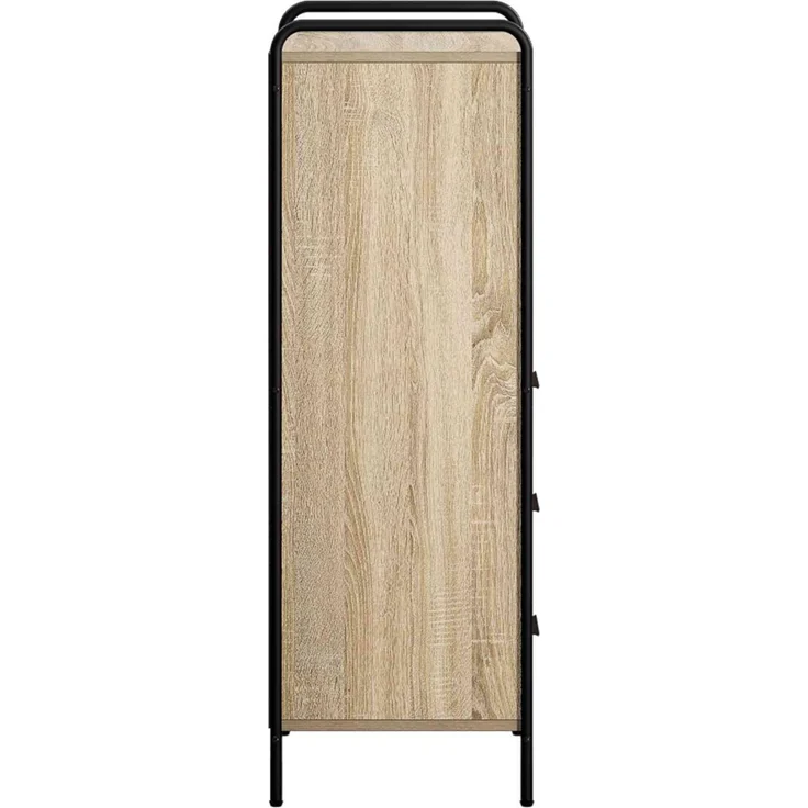vidaXL Badezimmerschrank Sonoma-Eiche 40 x 36 x 109,5 cm Holzwerkstoff 8014047 – Bild 5