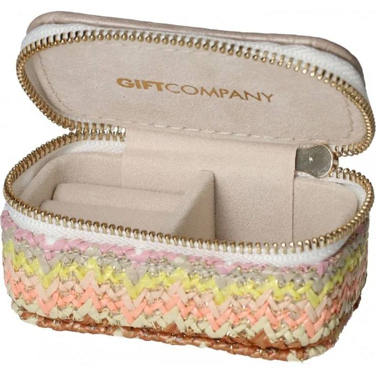 Giftcompany - Schmucketui Schmuckkasten "Treasure" 8x4,5x4cm Beige 1264902005