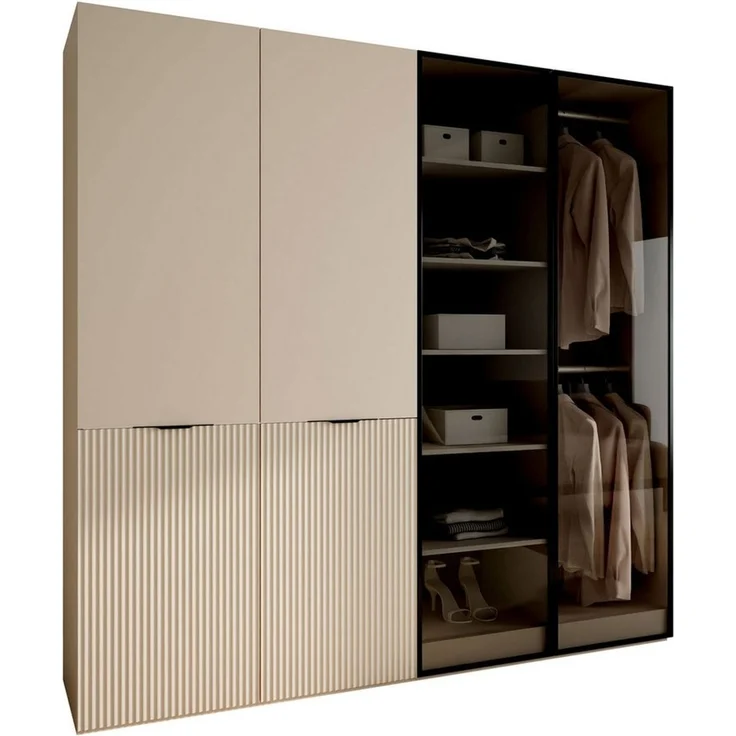 Lookway Kleiderschrank SANDBOX KASCHMIR 200 202x49x200 cm – Bild 1