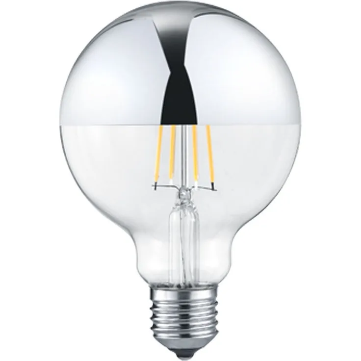 E27 Filament LED - 7 Watt, 680 Lumen, warmweiß, Ø9,5cm - extern dimmbar