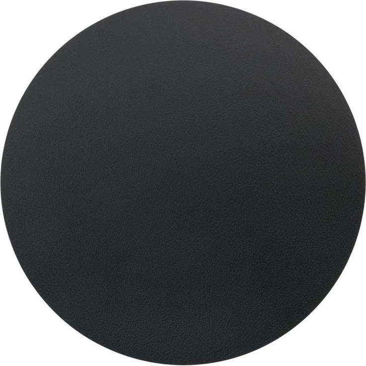 LIND DNA Platzset Lind DNA Tischset Circle XL 40cm Bull schwarz 9816