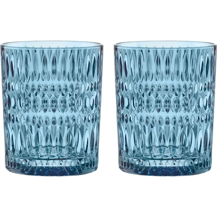 NACHTMANN 105389 ETHNO Tumbler VINTAGE BLAU 2er Set