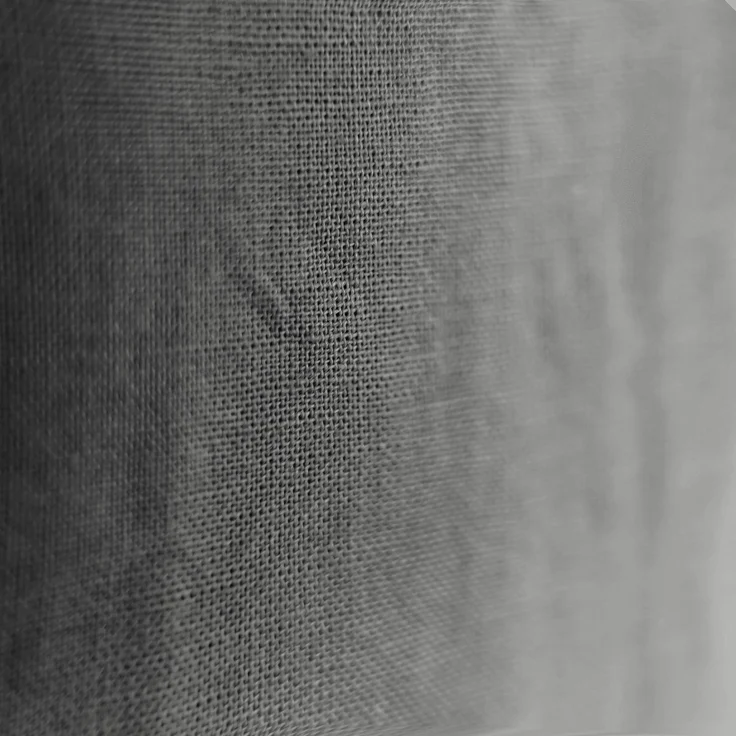 Einfarbige Bettwäschen-Sets für Einzel- und Doppelbetten 100% Baumwolle Anthrazit 155x200 cm – Bild 5