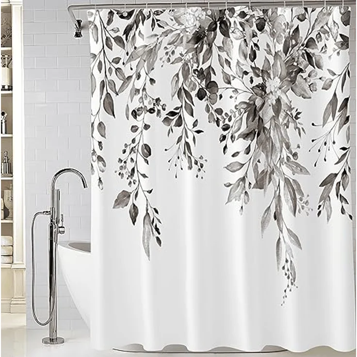 M&W DAS DESIGN Duschvorhang 180x200 Shower curtains Duschvorhang anti schimmel Waschbar – Bild 6