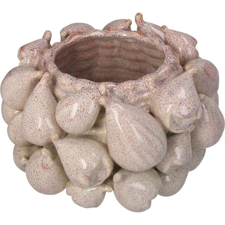 Übertopf PEAR LBH 26.50x26x16 cm rosa Blumentopf Blumenkübel Pflanzenkübel – Bild 1