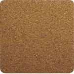 Kork-Untersetzer quadratisch, 10x10x0,3cm, SB-Btl 4Stück (0,70 € pro 1 Stück)