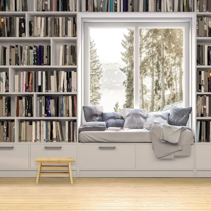 Relaxdays Fußbank Bambus – Bild 2
