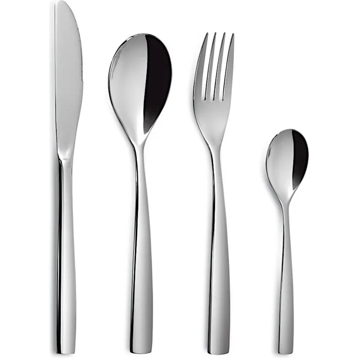 COMAS Besteck-Set BARCELONA, 24 Teile Edelstahl 18/10 poliert / Tafelbesteck