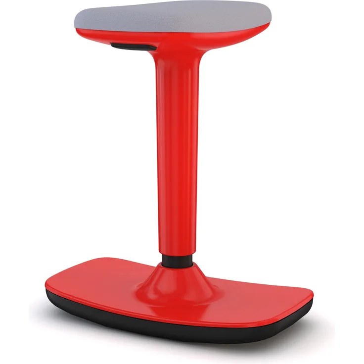 ASSMANN Steh-Sitzhocker Bari Rot 44x24x53cm Kunststoff