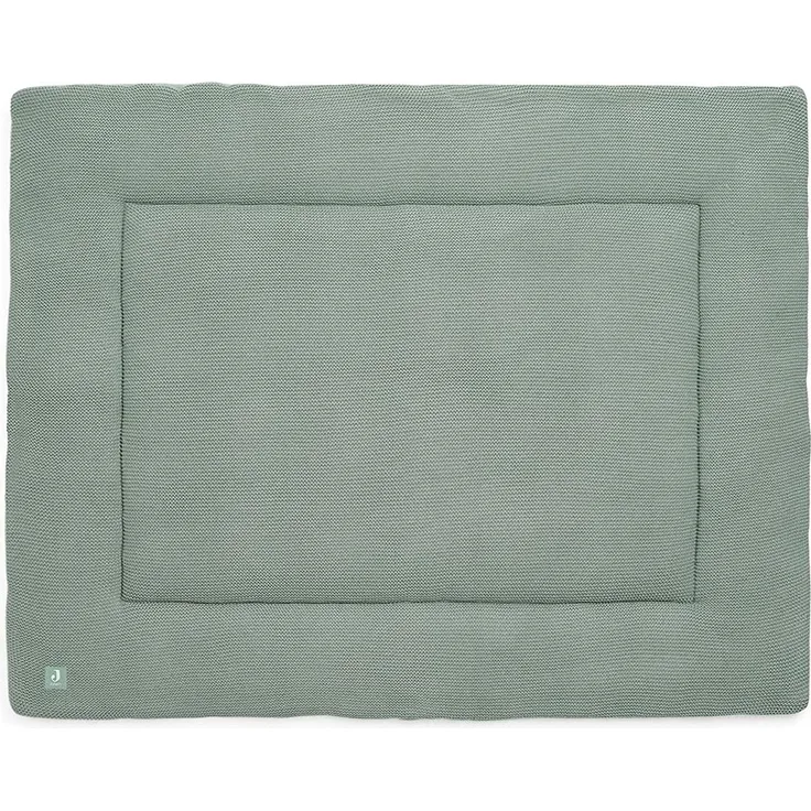 Jollein Basic Knit Laufstallteppich Forest Green 80x100 cm