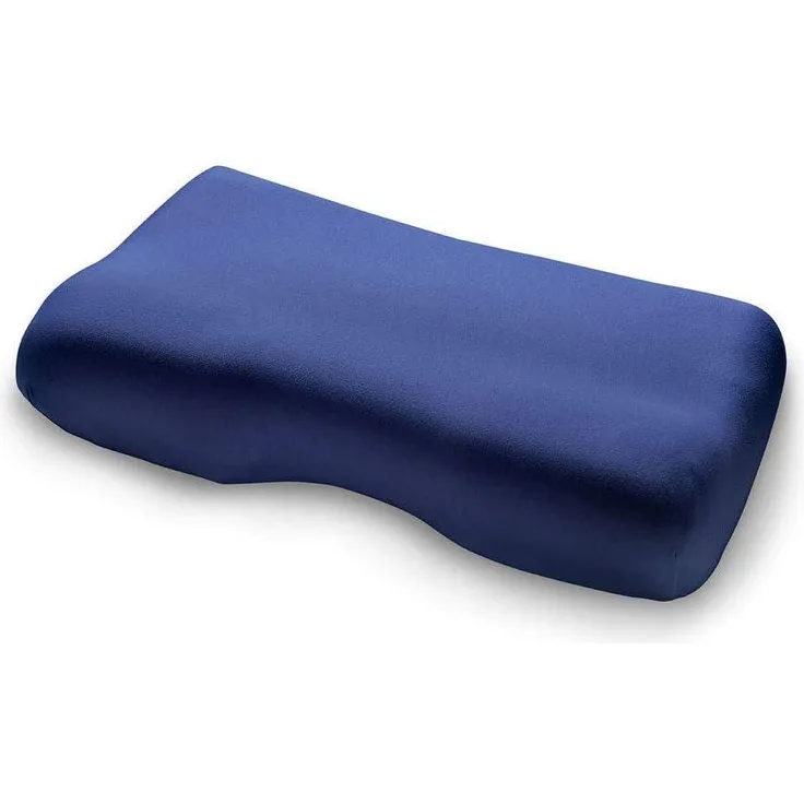 TEMPUR Jersey-Kissenbezug, Spannbezug mit Gummizug für Millennium/Original Schlafkissen, One Size (S/M/L/XL), Blau