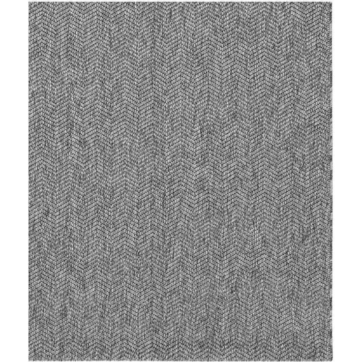 Origine Outdoor-Teppich 97 x 300 cm Polypropylen Grau 88780553 [en. casa] – Bild 2