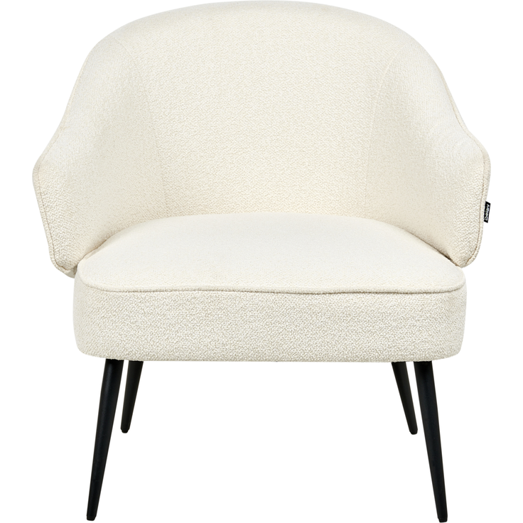 Sessel KAYLA Bouclé Cremeweiß – Bild 5