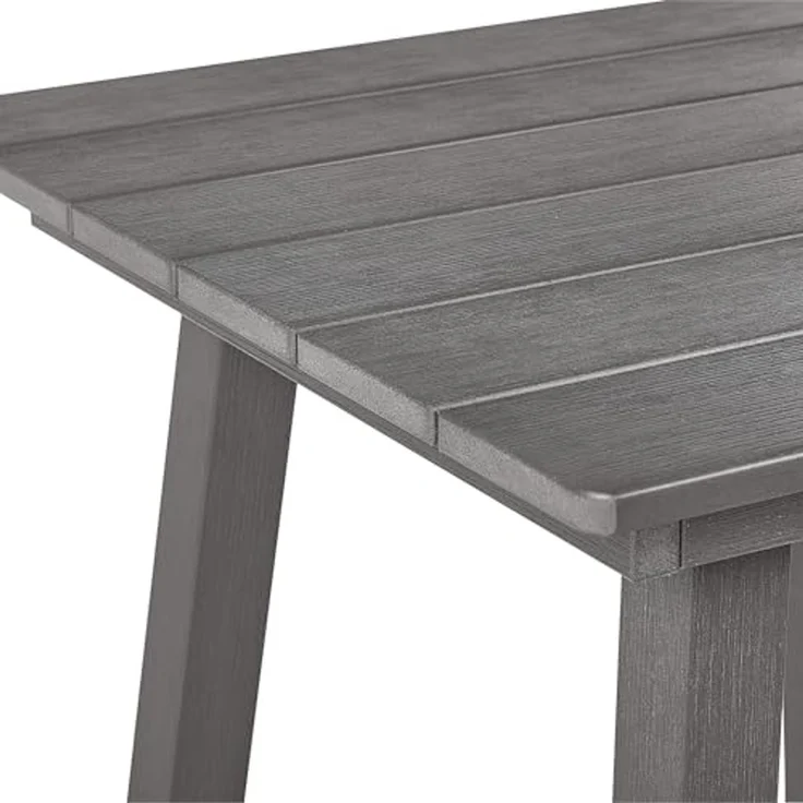 Garten Bartisch ADIRONDACK 60 cm 59 cm Kunststoff Dunkelgrau – Bild 5