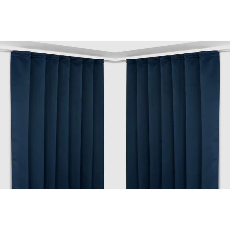Beautex Verdunkelungsvorhang 2er Set Verdunkelungsgardine mit U-Band, Blackout Vorhang abdunkelnd, Kräuselband (2 St), verdunkelnd – Bild 1