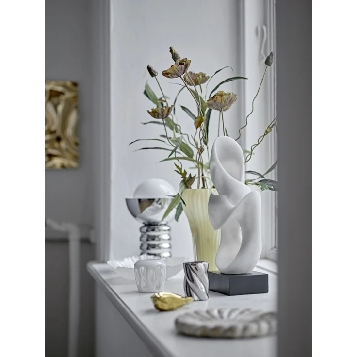 BLOOMINGVILLE Averie Vase Gelb Glas