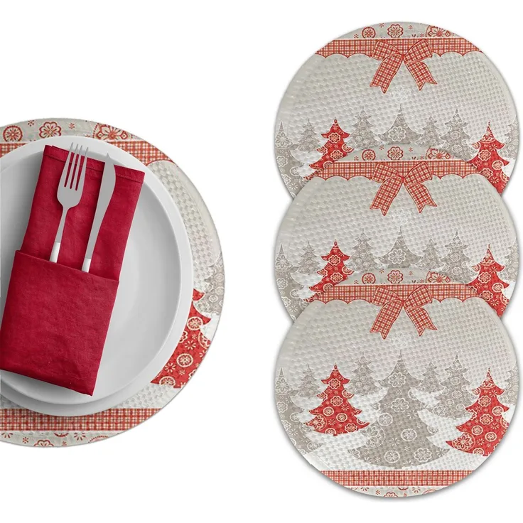 Hermia Concept '4300Supla' Tischset, Mehrfarbig, Ø 37 cm