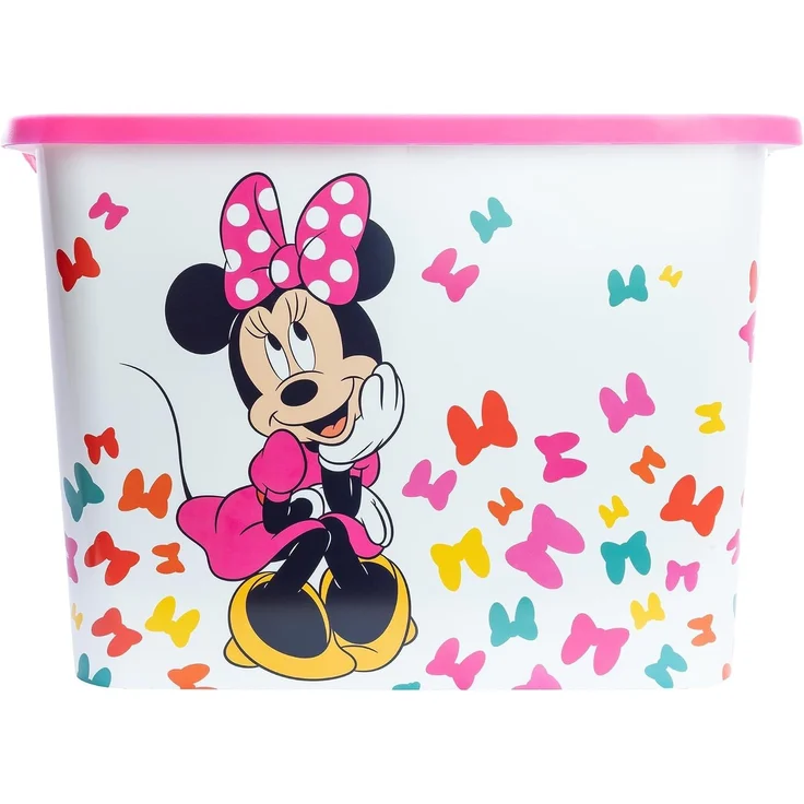Disney Minnie Mouse Aufbewahrungsbox 23 l Kinderzimmer Box für Spielzeug – Bild 3