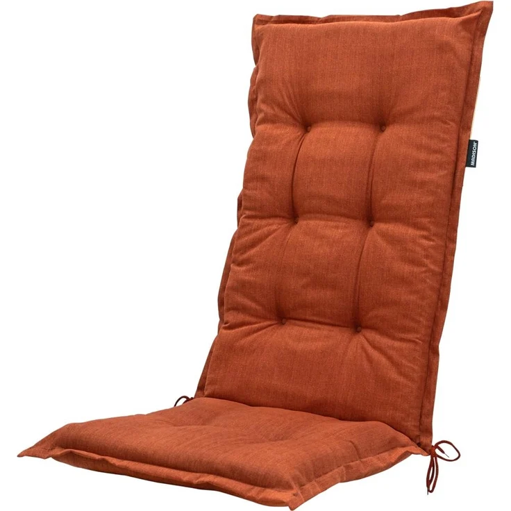 Allibert Kissen hoch Basic 4er-Set terra ca. 123 x 50 cm, 50% Baumwolle / 50% Polyester – Bild 2