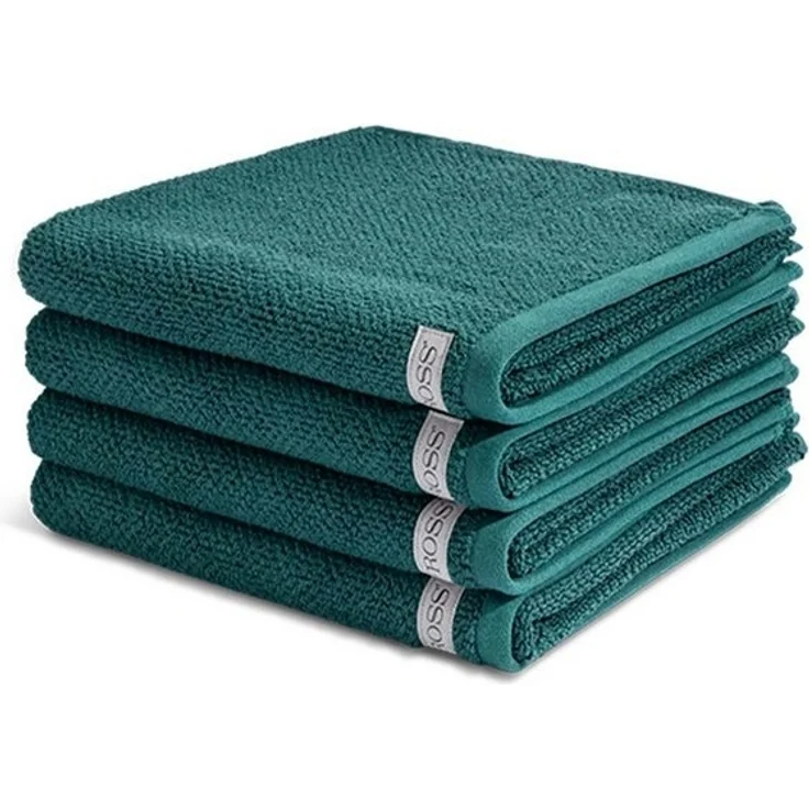Ross Selection 4 tlg. Frottier-Set - 4 X Handtuch (50 X 100cm) - 540 g/m2 - Moosgrün – Bild 2