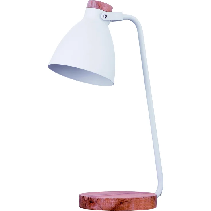 Maxcom LuminarWood Stehlampe Tischlampe - Zeitlose E27-Fassung und 1,5 m Kabellänge – Bild 1
