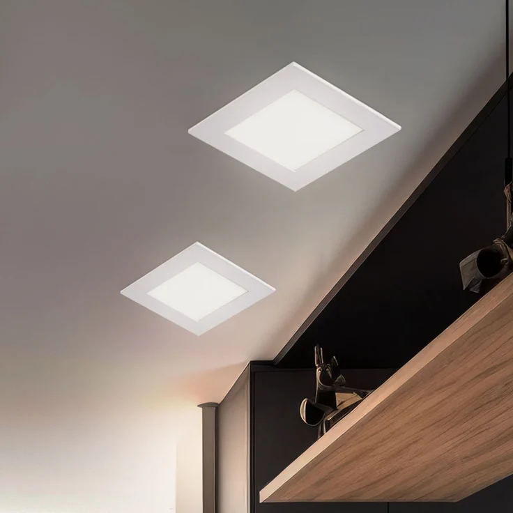 LED Einbau Panel, 3 Watt, 130 Lumen, warmweiß, D 8,4cm – Bild 8