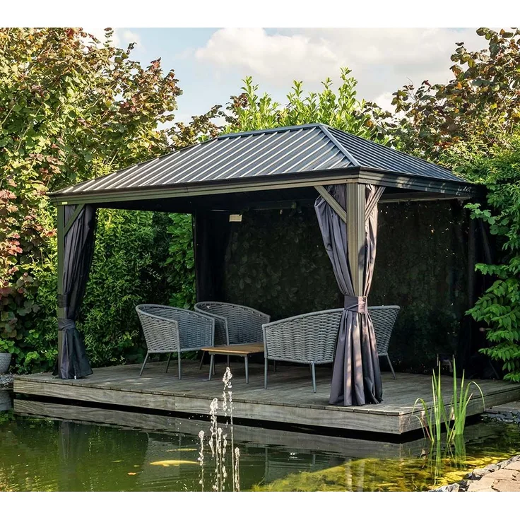 Sojag Marsala 1014 | Pavillon mit festem Dach |