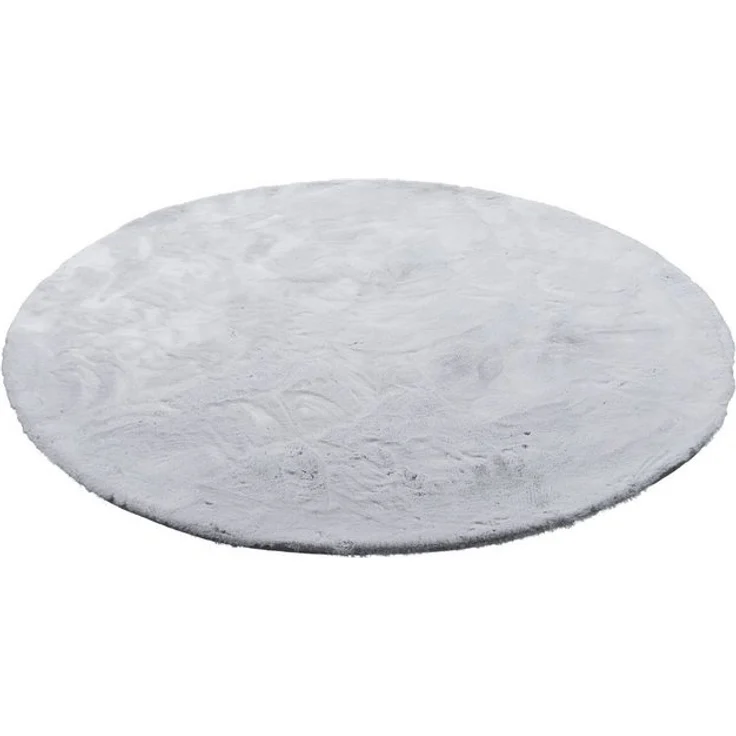 Pergamon Fellteppich Fellteppich Luxus Super Soft Plush Rund, Rund, Höhe: 25 mm – Bild 4