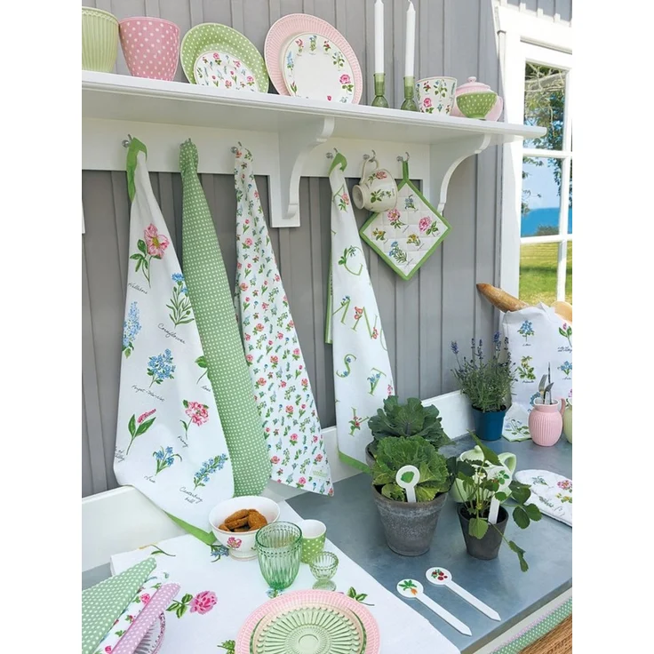 Greengate Geschirrtuch Berry Geschirrtuch petit white 70x50cm – Bild 3