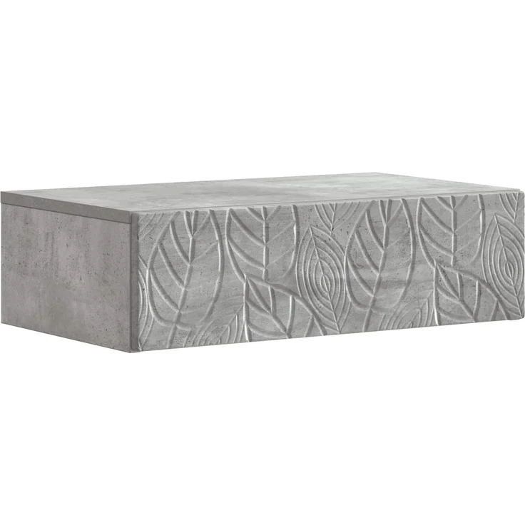 vidaXL Wandmontierter Beistelltisch 87,5 x 34,5 x 17 cm Holzwerkstoff 898838 – Bild 2