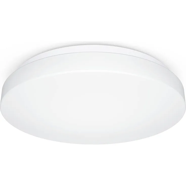 Steinel Innenleuchte RS 20 S weiß, 9,4 W Sensor-Deckenlampe, 942 lm, 360° Bewegungsmelder, Softlichtstart, Nachtlicht, Dauerlicht