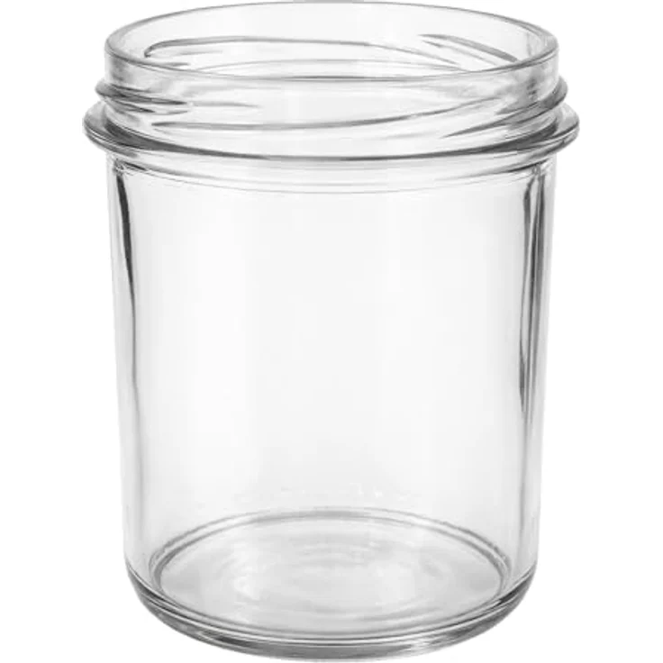 hocz 12x Marmeladengläser 350 ml | mit Deckel Silber TO 82 | Einmachgläser mit Schraubdeckel zum befüllen | Sturzgläser für Marmelade Schraubgläser | leere Gläser Set | 12 Stück – Bild 8