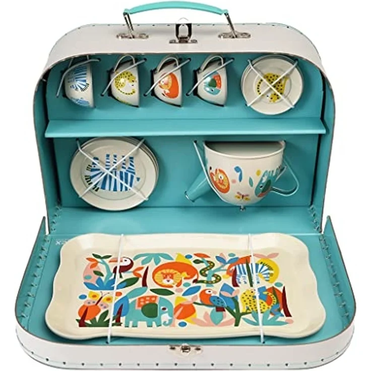 Rex London Teeservice Tee-Party Set Wild Wonders Kinder Teeparty – Bild 3