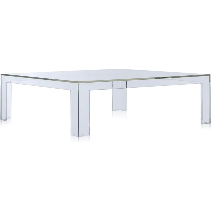Kartell Invisible Table, Glasklar, H. 31.5 cm – Bild 1