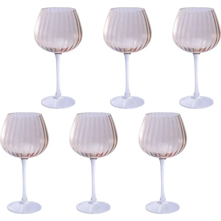 Rose&Tulipani Rose&Tulipani Prismia 6er Set Gläser 460 ml U20177611N24Z