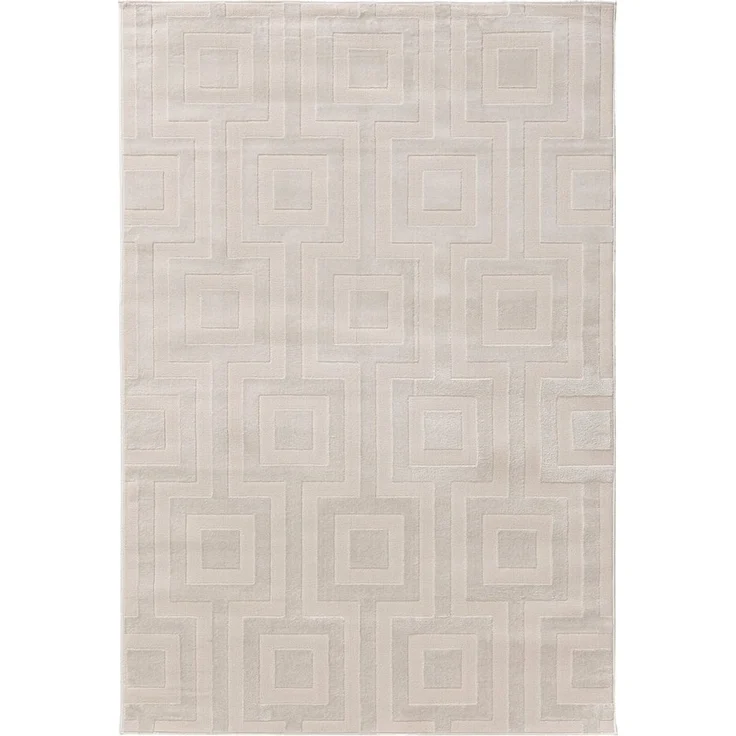 benuta Teppich Claire, rechteckig, Höhe: 6 mm, Teppich Wohnzimmer, Esszimmer, Schlafzimmer, Flur, Boho, Pflegeleicht – Bild 1