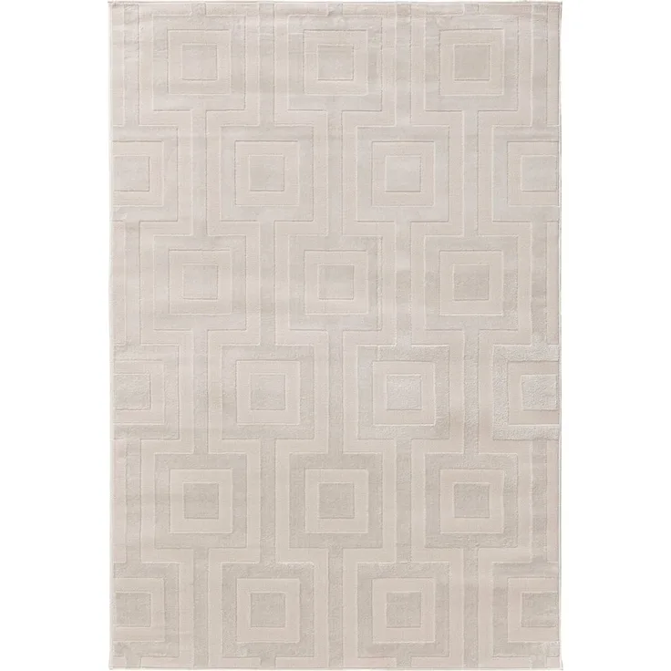 benuta Teppich Claire, rechteckig, Höhe: 6 mm, Teppich Wohnzimmer, Esszimmer, Schlafzimmer, Flur, Boho, Pflegeleicht