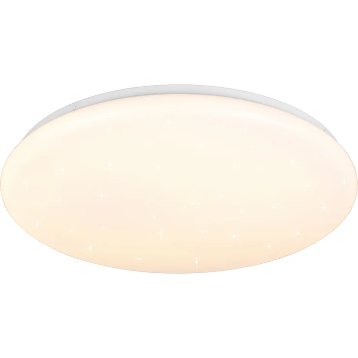 LED Deckenleuchte CETUS flach mit Fernbedienung, dimmbar, RGB, Weiß, Ø 48,5cm – Bild 2