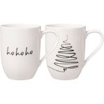Villeroy & Boch Statement Kaffeebecher 280 ml 2er Set XMAS