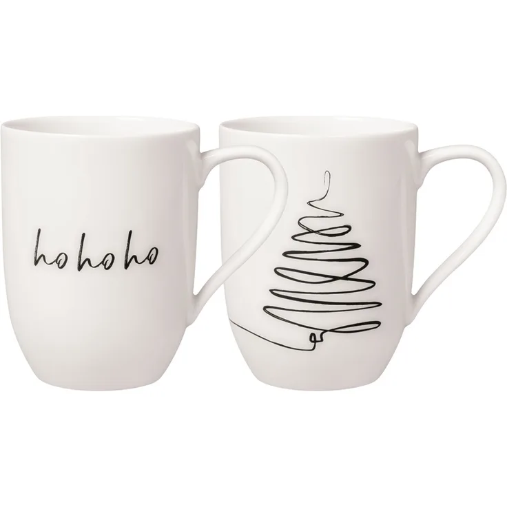 Villeroy & Boch Statement Kaffeebecher 280 ml 2er Set XMAS