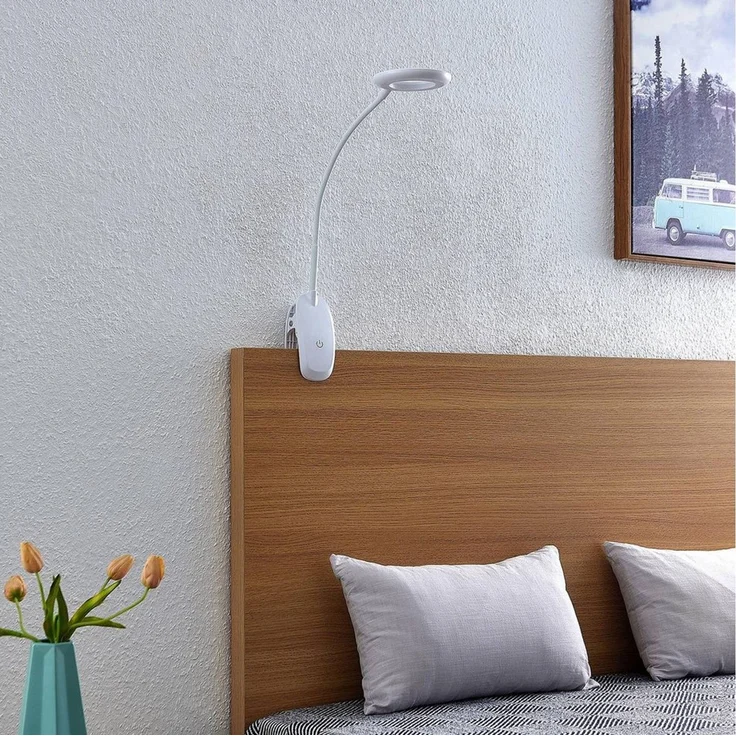 Prios Klemmleuchte Harumi, Enthalten, 1 x 4 W LED, universalweiß – Bild 3