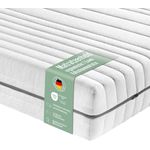 Matratzenheld Wellness Matratze | Made in Germany | Orthopädische 7-Zonen Kaltschaummatratze | produziert in Deutschland | Härtegrad 2 (H2) 0-80 kg | Öko-Tex Zertifiziert | Höhe 18cm | 80x200 cm