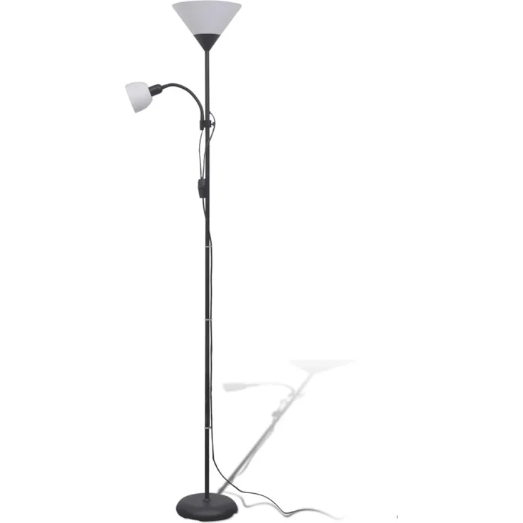 vidaXL Stehlampe Schwarz 242733