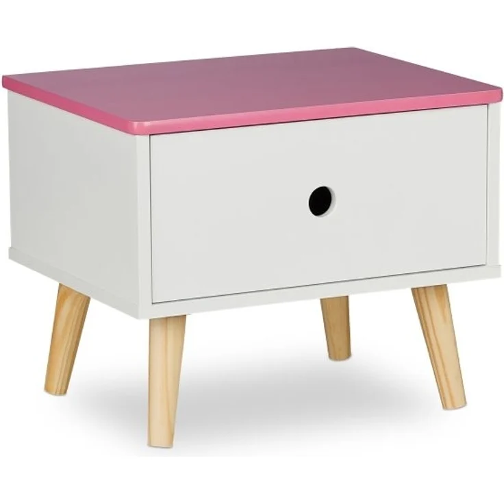 Nachttisch für Kinder mit Schublade 10037766 – Bild 9