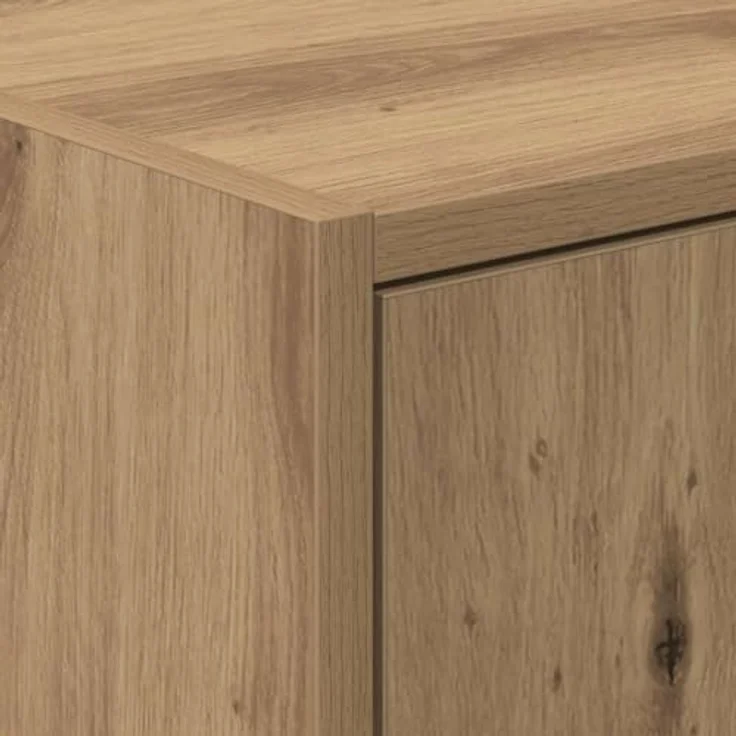 vidaXL Badezimmerschrank Artisan-Eiche 90 x 29 x 55 cm Holzwerkstoff 869210 – Bild 7