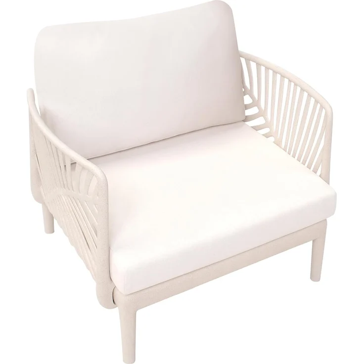Gartensessel SATURNIA Hellbeige – Bild 6