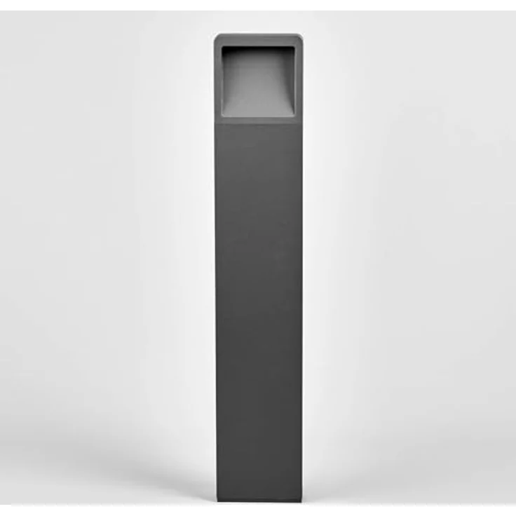 Lucande LED Wegeleuchte 65 cm, Pollerlampe aus Aludruckguss in grafitgrau, IP54, warmweiß 3000K, 243 lm – Bild 4