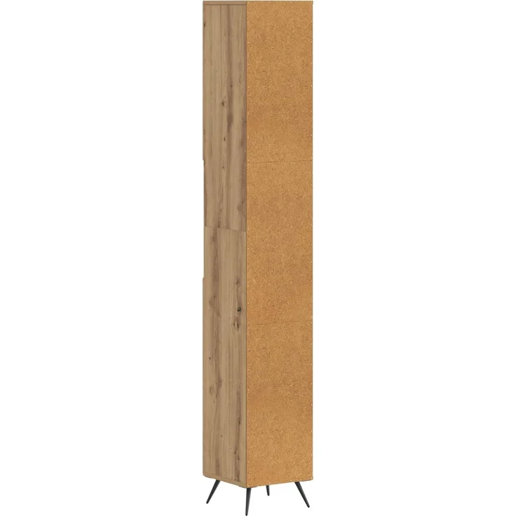 vidaXL Badezimmerschrank mit offenem Regal BREDA Artisan-Eiche 897484 – Bild 6